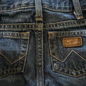 Size 12 month. Baby Wrangler jeans